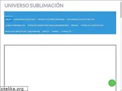 Sites similar to universosublimacion.com