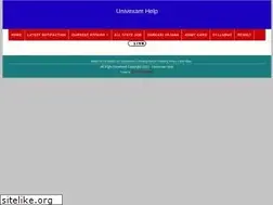 Sites similar to univexamhelp.blogspot.com