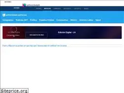 Sites similar to univisionnoticias.com