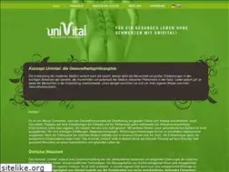 Sites similar to univital.de