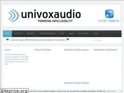 Sites similar to univoxaudio.co.uk