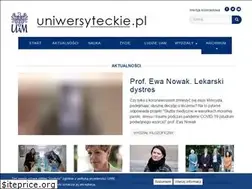 Sites similar to uniwersyteckie.pl