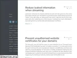 Sites similar to unixdaemon.net