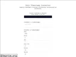 Sites similar to unixepoch.dev