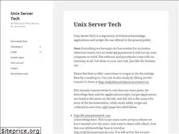 Sites similar to unixservertech.com