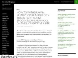 Sites similar to unixunderground.com