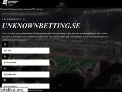 Sites similar to unknownbetting.se