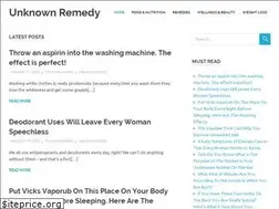 Sites similar to unknownremedy.com