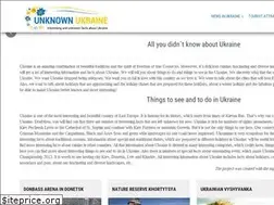 Sites similar to unknownukraine.com