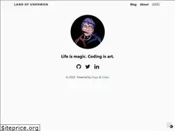 Sites similar to unknwon.io