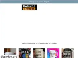 Sites similar to unlawfulthreads.com