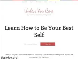 Sites similar to unlessyoucareproject.com