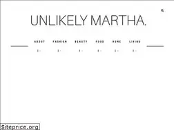 Sites similar to unlikelymartha.com