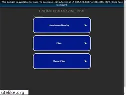 Sites similar to unlimitedmagazine.com