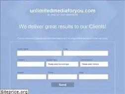 Sites similar to unlimitedmediaforyou.com