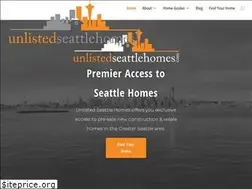 Sites similar to unlistedseattlehomes.com