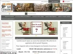 Sites similar to unlivresurletagere.fr