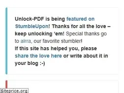 Sites similar to unlock-pdf.com