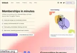 Sites similar to unlock-protocol.com