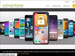 Sites similar to unlock4less.com