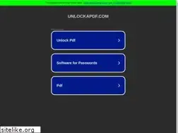 Sites similar to unlockapdf.com
