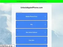 Sites similar to unlockappleiphone.com