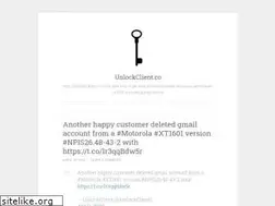 Sites similar to unlockclient.wordpress.com