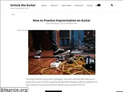 Sites similar to unlocktheguitar.net