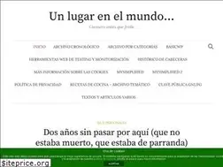 Sites similar to unlugarenelmundo.es