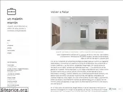 Sites similar to unmaletinmarron.com