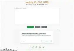 Sites similar to unminify2.com