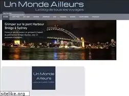 Sites similar to unmondeailleurs.net