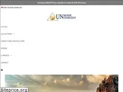 Sites similar to unmondeconscient.org