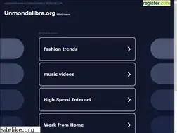 Sites similar to unmondelibre.org