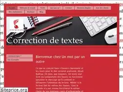 Sites similar to unmotparunautre.com