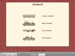 Sites similar to unnepekoldala.hu