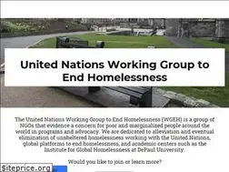 Sites similar to unngoendhomelessness.com