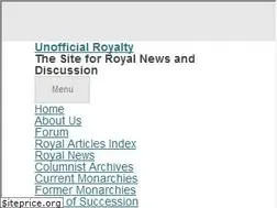 Sites similar to unofficialroyalty.com