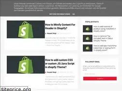 Sites similar to unofficialshopify.blogspot.com