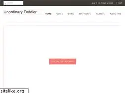 Sites similar to unordinarytoddler.com