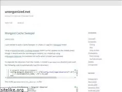 Sites similar to unorganized.net