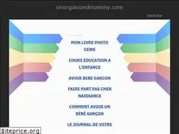 Sites similar to unorganizedmommy.com