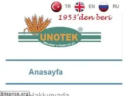Sites similar to unotekgida.com