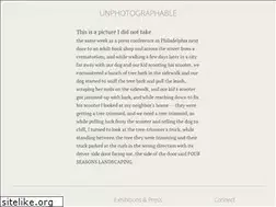 Sites similar to unphotographable.com
