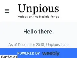 Sites similar to unpious.com
