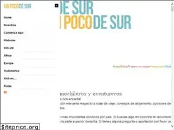 Sites similar to unpocodesur.com