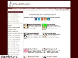 Sites similar to unproverbioalgiorno.com