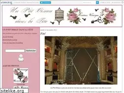 Sites similar to unptitoiseau.canalblog.com