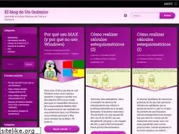 Sites similar to unquimico.com