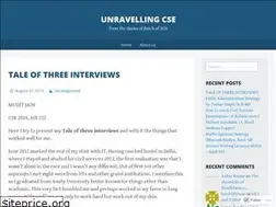 Sites similar to unravellingcse.wordpress.com